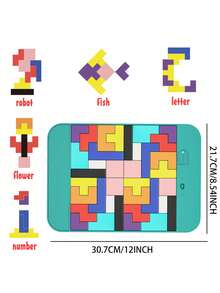 Bảng vẽ đa năng 3 trong 1, xóa một lần nhấp, chữ viết tay nhiều màu, có trò chơi xếp hình, bộ đồ chơi giáo dục luyện tập kết hợp từ tiếng Anh, bảng vẽ Graffiti có thể xóa được, thích hợp cho trẻ em trên 3 tuổi, quà tặng Giáng sinh và sinh nhật - Nhiều màu - Xem 10