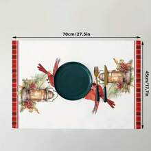 2 chiếc cây trạng nguyên ngày lễ Giáng sinh, khăn lau bếp hình chim Giáng sinh, khăn lau khô mềm mại thấm hút, đồ trang trí nhà bếp & bàn ăn, nhà bếp, phòng tắm, nhà, nhà cung cấp đồ gia dụng - 45*70CM - Xem 2