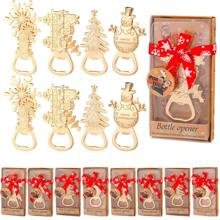 24 dụng cụ mở nắp chai Giáng sinh - 4 kiểu dáng: Cây thông Noel, Người tuyết, Bông tuyết, Xe quà tặng, Đồ trang trí nhà Giáng sinh, Quà tặng tiệc Giáng sinh, Dụng cụ nhà bếp & quầy bar, Đồ trang trí Giáng sinh, Phụ kiện DIY - Nhiều màu - Xem 2