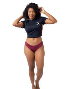 Kit 10 Women's Adult Comfort Thong Panties New Route Microfiber Panties - Nhiều màu - Xem 6
