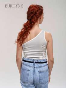 Kit 2 Basic Ribbed Mule Manca Tank Top Women's Gringa Blouse Zero Sleeve Sleeveless Summer - 黑色/關閉 - 查看 3