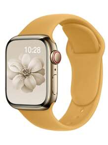 1 件运动硅胶表带，兼容 ，柔软、舒适、防水，铆钉扣表带，兼容 Series Ultra/11/10/9/8/7/6/5/4/3/Se，38/40/41/42/44/45/46/49 毫米替换表带，易于佩戴且可调节 - 38mm/40mm/41mm - 查看 27