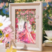 have a good day 1 rouleau de 200 cm (78,74 pouces) d'autocollants en rouleau sur le thème des fleurs et de la vigne. Décoration de découpe, journalisation personnalisée, décoration esthétique, matériel de scrapbooking, album photo DIY, collage, cartes, fournitures de bureau et scolaires
