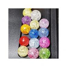 100/50/25 hạt tròn thủ công bằng Acrylic màu tối DIY - A - Xem 9