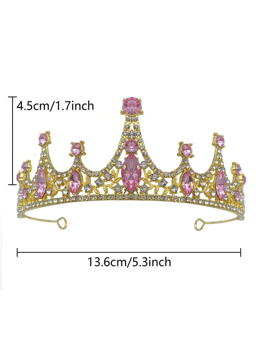 Princess Crown Headband For Birthday, Show And Performance Korean