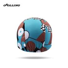 Gorra de ciclismo personalizada con líneas de graffiti, almohadilla para casco de ciclismo adecuada para deportes al aire libre - Pintada - Ver 6