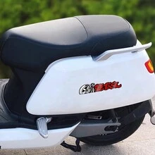 Pegatinas para motocicletas, letras japonesas creativas, reflectantes, impermeables, pegatinas decorativas para coche, moto, accesorios para carrocería de automóvil - 20x4,3 cm/7,87x1,69 pulgadas - Ver 5