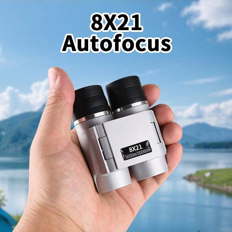 8x21 BAK4 HD Telescope Professional Powerful Binoculars Long Range