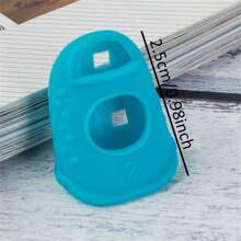 5/13 pièces Ensemble de protecteurs de doigts en silicone, protège-doigts respirants pour l'artisanat DIY et les accessoires de couture