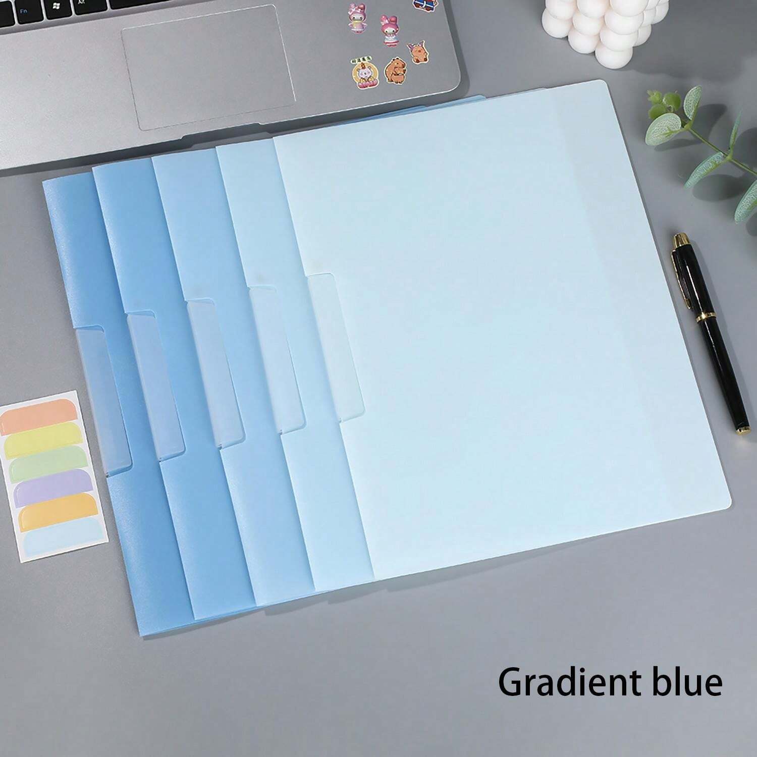 5-packs-plastic-folders-side-opening-buckle-design-rotating-side