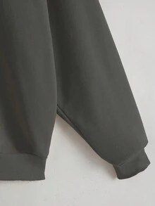 Women's Thermal Lined Fruit Graphic Loose Fit Pullover Sweatshirt, Fashion For Autumn/Winter