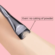 1 Bộ Cọ Trang Điểm, Bao Gồm Cọ Nền, Cọ Che Khuyết Điểm, Cọ Phấn Mắt, Cọ Má Hồng, Cọ Tạo Khối, Cọ Tạo Khối Mũi, Cọ Đánh Sáng, Dụng Cụ Trang Điểm - Màu nâu Sô-cô-la - Xem 4