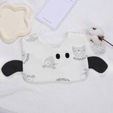 Ins Phiên Bản Hàn Quốc Của Yếm Cho Bé Mùa Thu Mới Yếm Cho Bé Xoay 360 Độ Cổ Cánh Hoa Khăn Nước Cho Trẻ Sơ Sinh Chống Thấm Nước Chống Nhổ Sữa Yếm Hai Mặt Đa Năng - Nhiều màu - Xem 13