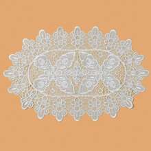 1pc Lace Embroidered Table Placemat, Decor Pad For Furniture, Photography Prop - Multicolor - View 16