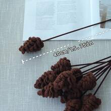 Bó hoa thủ công móc cho Halloween/Mùa thu, bao gồm hoa hồng, hoa tulip, hoa cẩm chướng, quả thông, lá, hoa giả, hoa sợi. Bó hoa cô dâu, quà tặng cho cô ấy, quà tặng cho mẹ, quà tặng sáng tạo, trang trí nhà cho nhà hàng, phòng khách, phòng ngủ, đám cưới, tiệc tùng. Thích hợp cho trang trí mùa thu, lễ tạ ơn, giáng sinh, mùa tựu trường, đám cưới và các ngày lễ khác - Nhiều màu - Xem 9