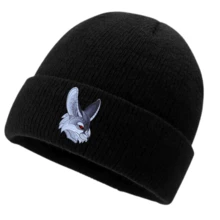 Unisex Adult Custom Beanie Hat Monkey Fabrics - 4 - 查看 2