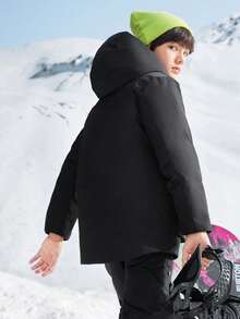 Balabala Boys' Long Down Coat New Fall/Winter Outerwear