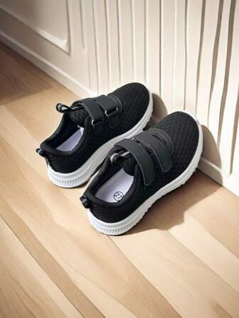 รองเท้ากีฬาเด็ก นุ่มสบาย มีสไตล์ เนื้อผ้าทอระบายอากาศได้ดี - นุ่ม ป้องกันการลื่น เข้าออกง่าย เบา ยืดหยุ่น เหมาะสำหรับกิจกรรมกลางแจ้ง การเล่น โรงเรียน และใส่ในชีวิตประจำวัน - เหมาะสำหรับเท้าที่กำลังเติบโต