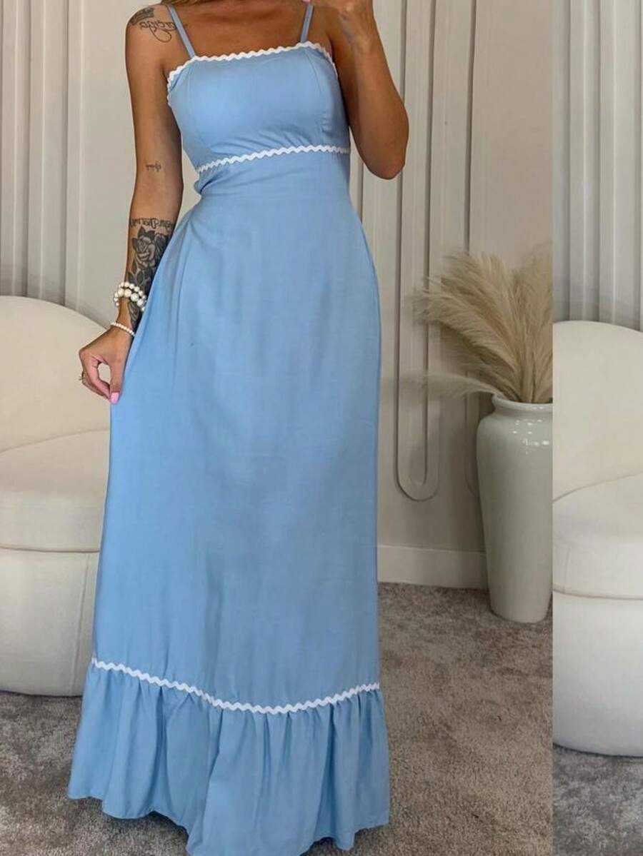 Sianinha Midi Dress (0056) - Celeste - Ver 1