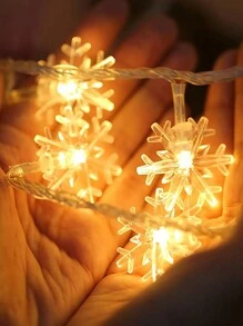 1 Đèn rèm cửa sổ hình bông tuyết 59in, Đèn dây rèm cửa Giáng sinh, Thích hợp để trang trí cây thông Noel, Trang trí cảnh tiệc Giáng sinh, Đám cưới, Ngày lễ tình nhân, Phòng ngủ, Trang trí nhà cửa, Cắm trại, Trang trí sân vườn ngoài trời, Halloween, Trang trí Halloween - Nhiều màu - Xem 5