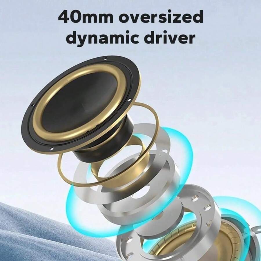 New Max P9 Pro Wireless Bluetooth Headphones With HiFi Stereo, Noise