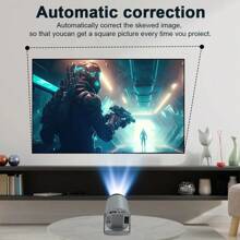 Magcubic Projector 4K Android 11 HY300 Pro Dual Wifi6 260ANSI Allwinner H713 BT5.0 1280*720P Cinema Outdoor Portable Projetor