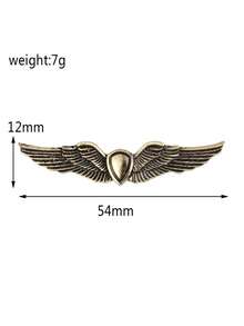 Vòng tay Ellie The Last Of Us, Trâm cài áo Tina, Huy hiệu cài áo Angel Wing - Hàng hóa truyền thông - Vàng - Xem 7