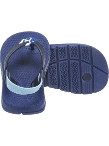 DECORATED CHILDREN'S SLIPPERS BOY GIRL ANATOMICAL BEBE ELASTIC - 藍色 - 查看 5