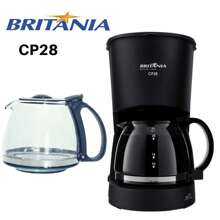 Britânia CP28 Coffee Maker Jar Cup CP 28 Strong Glass - 黑色 - 查看 5