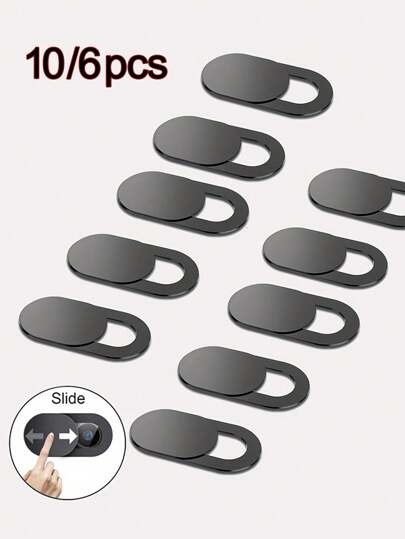 6pcs 10pcs 20pcs Mobile Phone Computer Lens Cover Camera Protective Cover Anti-Spy Metal Blocking Sticker Webcam Cover Privacy Cover Birthday Easter Boy Girlfriend Gift Waterproof Tempered Glass Shockproof Anti-Fall Anti-Fall Scratch Resistant Anti-Fingerprint Full Cover