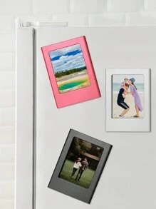 1 Stück Magnetischer Fotorahmen Aufkleber für den Kühlschrankkühlschrankmagnet, personalisierter Foto-Dekomagnet