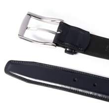1PCMENS BELTFOUR SEASONS - Màu xanh hải quân - Xem 3