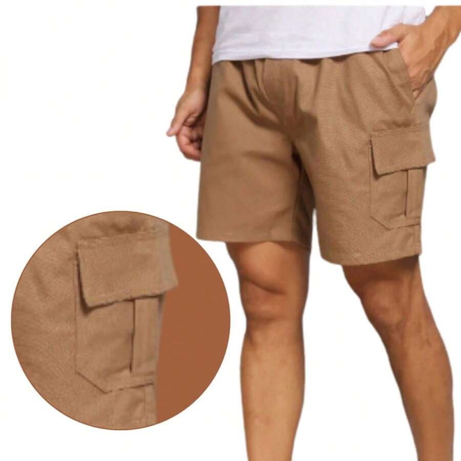 Short Cargo Bermuda Launch 5 Colors Available IMMEDIATE SHIPPING - Màu Khaki - Xem 1