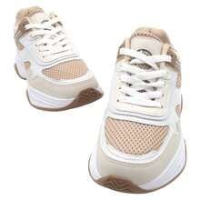 Tenis tipo Deportivo exterior TEXTIL color Blanco para Mujer - Blanco - Ver 2