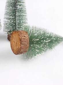 5pcs Mini Christmas Tree Decor For New Year & Christmas Party DIY Ornaments