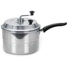 Continental Metallurgical Utility Popcorn Popper 4 L Polished Aluminum - 灰色 - 查看 1