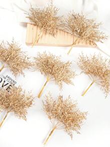 1 Bund (10 Stück) Künstliche Pflanzen, MINI Zweig Blatt Buchstabe, Bouquet DIY, Kranz Material, Süßigkeiten Box Zubehör, Heim Hochzeit Dekoration, Braut Handgelenk Blume, Brust Blume, Kopfschmuck Material, Valentinstag Geschenk, Neujahrsdekoration, Geburtstags Party Torte Zubehör Künstliche Pflanzen Zimmer Dekoration Herbst Dekoration Tischdekoration, Valentinstag, Geschenk