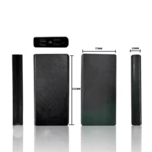 10000mAh Power Bank Fast Charger Battery Pack Portable 4 USB For Mobile Phone - Black - View 5