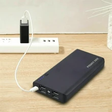 10000mAh Power Bank Fast Charger Battery Pack Portable 4 USB For Mobile Phone - Black - View 3
