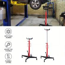 Transmission Jack 0.5T Heavy Duty Hydraulic Gearbox Auto Part Lifter Hoist Stand - Red - View 4