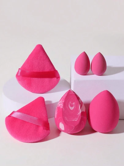 4pcs Makeup Sponges + 2pcs Makeup Powder Puffs - Powder Puffs, Makeup Sponges, Beauty Tools, Soft Puffs, Dual-Use Powder Puffs, Multifunctional Makeup Tools Suitable For Liquid Foundation, Powder Foundation And Concealer, Suitable For All Skin Types, Beauty & Skincare,Makeup,Cheap,Room Decor,Vanity,Travel,Bedroom,Makeup Accessories,Puff,Makeup Blender,Powder Puff,Makeup Sponge,Cheap,Stocking Stuffers,Makeup,Makeup Tools,Cheap Stuff,Gifts,Gifts For Women,Christmas Gifts,Giveaways,Travel,Cheap Stuff,Travel Essential