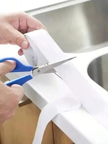 Self-Adhesive Sealing Tape For Bathroom And Toilet, Waterproof Tape For Sealing Bathtub And Wall, Sealing Strip For Sink/Bathroom/Toilet/Floor/Edge, Sealant Bathroom Decor Fall Decor