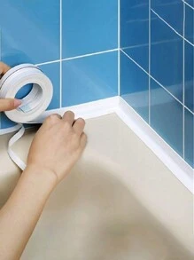 Self-Adhesive Sealing Tape For Bathroom And Toilet, Waterproof Tape For Sealing Bathtub And Wall, Sealing Strip For Sink/Bathroom/Toilet/Floor/Edge, Sealant Bathroom Decor Fall Decor