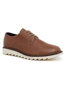 Sandro Moscoloni Gustavito Derby Men's Casual Shoe - màu nâu - Xem 1
