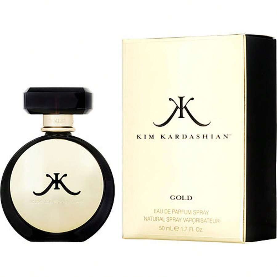 Kim  Gold By Kim  Women Bergamot, Grapefruit, Pink Pepper, Jasmine, Rose Daytime Eau De Parfum Spray 1.7 Oz