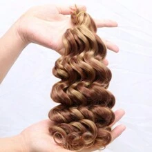 Short Bob Boho Hairstyle Italian Curl Synthetic Crochet Hair French Curl Box Braiding Boho Hairstyle For 12inch 100gram Short Curly Braiding Hair Extension