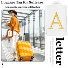 Thẻ hành lý viết tắt cá nhân cho vali, Thẻ hành lý dễ thương bằng vải nhung có nắp che riêng tư, Thẻ hành lý thêu cho túi du lịch Quà tặng cho phụ nữ, trẻ em, thanh thiếu niên Thẻ hành lý Phụ kiện du lịch Đồ dùng du lịch thiết yếu Tổ chức du lịch cho kỳ nghỉ hè ở bãi biển Quay lại trường - trắng - Xem 8