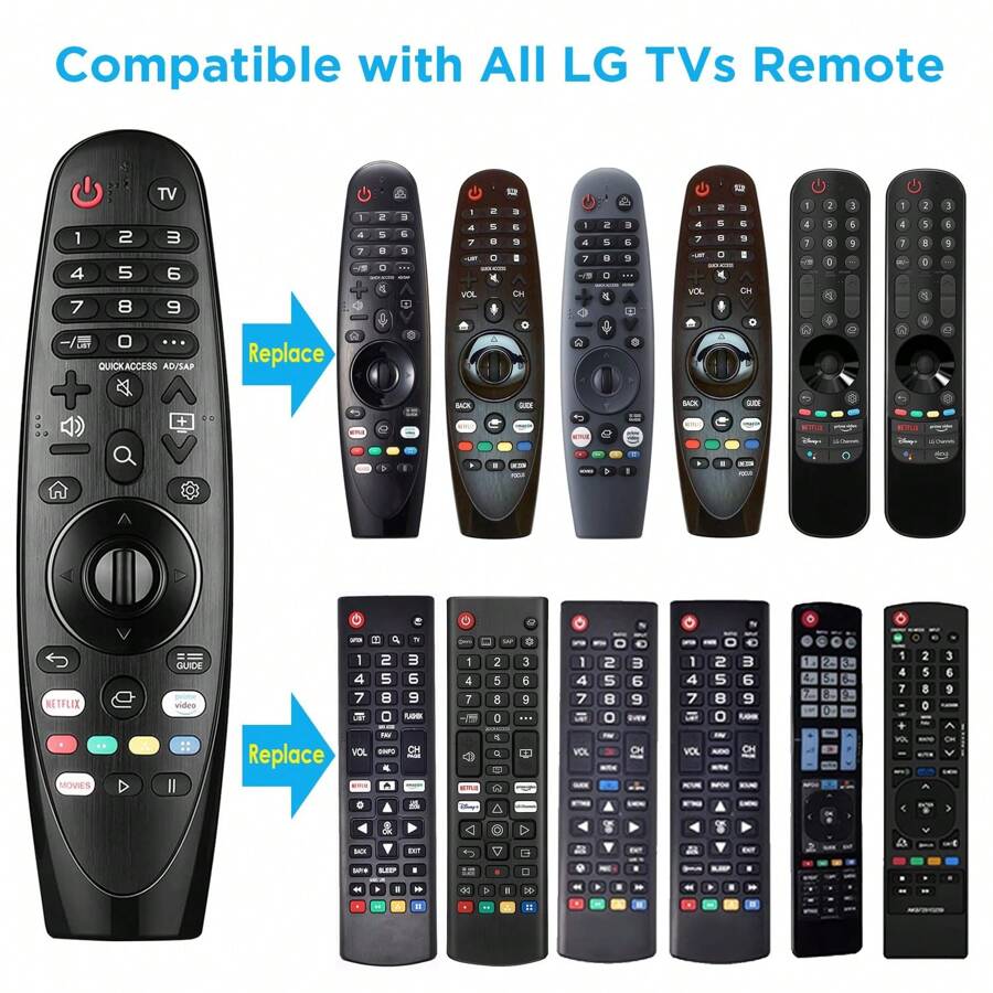 Universal Remote Control For Smart Tv Magic Remote Compatible With All