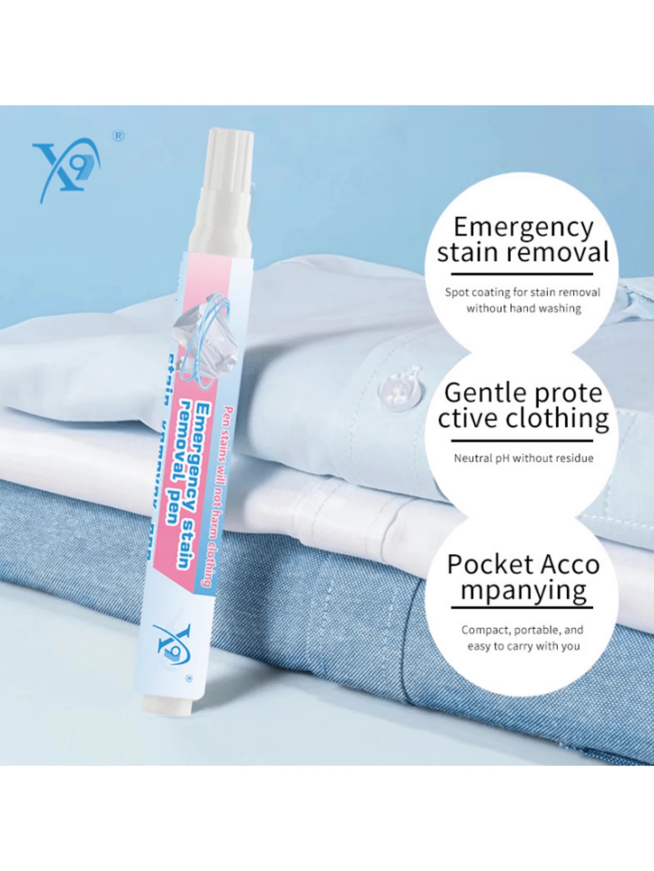 Clothes Emergency Stain Remover Pen Grease Stain Removal And Cleaning