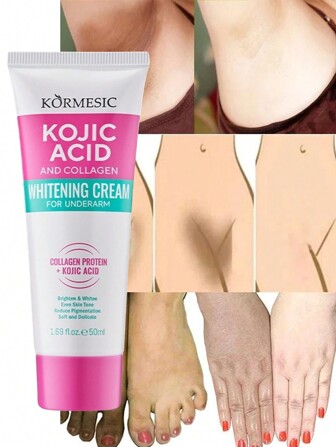 1 قطعة/3 قطع كريم تفتيح منطقة الإبط، يزيل رائحة الإبط، مناسب للإبط واليدين والكوعين، كريم تفتيح ومرطب، كريم تفتيح الركبة، يحتوي على مستخلصات نباتية وكولاجين. كريم تفتيح، كريم مرطب، كريم لبن، كريم تفتيح، عطر نسائي.